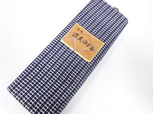 JAPANESE KIMONO / ANTIQUE BOLT FOR YUKATA